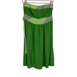Roxy Strapless Dress, size small, ties in the back, 55% cotton, 45% modal